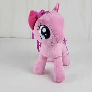 Hasbro 2012 My Little Pony Pinkie Pie 12" Stuffed Animal Pink Plush